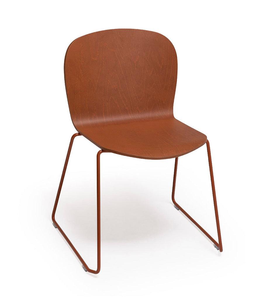 Allred Collaborative - Verges Design - Ona Chair - Sled Legs - - Ona Chair - Sled Legs - Ona Chair - Sled Legs - - Ash 202-01-ASH