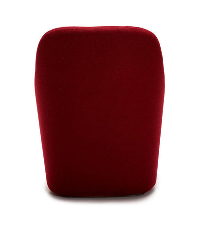 Allred Collaborative - Verges Design - Room Ottoman with Upholstered Backrest - - Room Ottoman with Upholstered Backrest - Room Ottoman with Upholstered Backrest - - Matte Chrome RAL 04 LGC-817-01-RAL 04