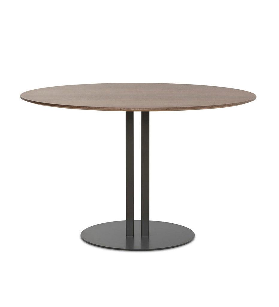 Allred Collaborative - Verges Design - Sandwich Large Round Dining Table Base - Veneered - - Sandwich Large Round Dining Table Base - Veneered - Sandwich Large Round Dining Table Base - Veneered - - Beech 356-02-BCH