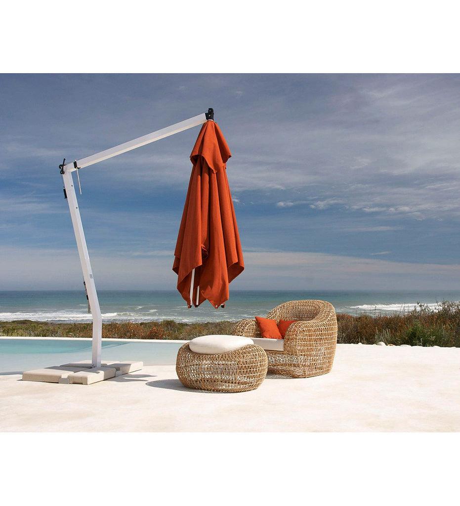 Allred Collaborative - Woodline Shade Solutions - 10' Picollo Square Cantilever Umbrella - - 10' Picollo Square Cantilever Umbrella - - PI30SA/SD-5404