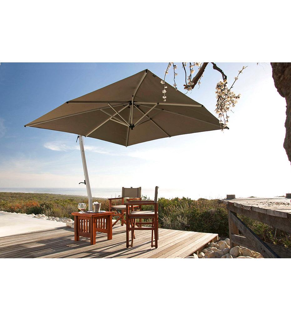 Allred Collaborative - Woodline Shade Solutions - 10' Picollo Square Cantilever Umbrella - - 10' Picollo Square Cantilever Umbrella - - PI30SA/SD-5404