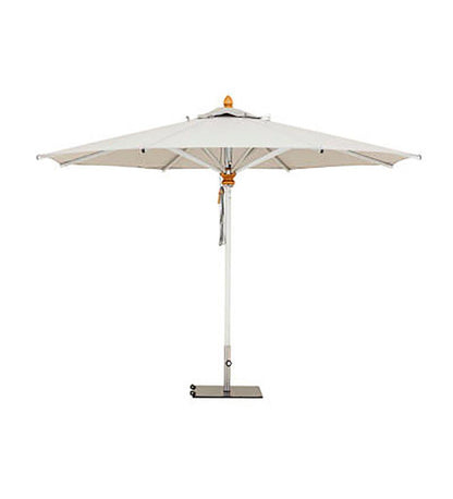 Allred Collaborative - Woodline Shade Solutions - 11' Bravura Round Center Post Umbrella - - 11' Bravura Round Center Post Umbrella - - BR35RAE/SD-5404