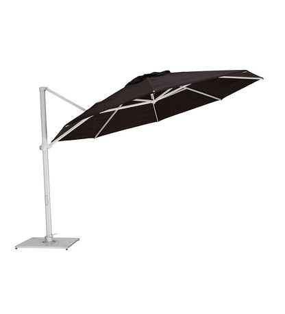 Allred Collaborative - Woodline Shade Solutions - 11' Pavone Round Cantilever Umbrella - Crank Handle - - 11' Pavone Round Cantilever Umbrella - Crank Handle - - PA35RA/SD-5404