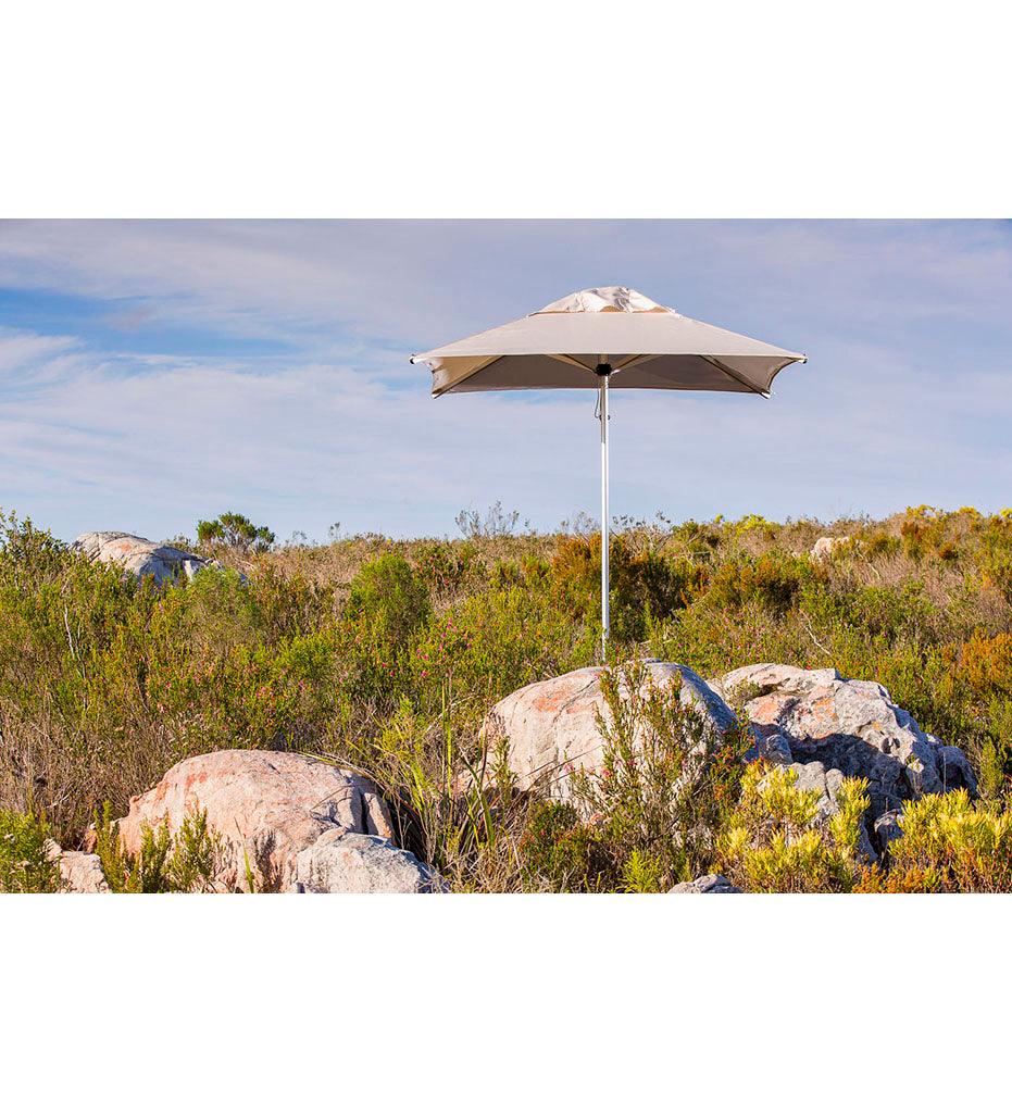 Allred Collaborative - Woodline Shade Solutions - 6' Mistral Square Center Post Umbrella - - 6' Mistral Square Center Post Umbrella - - MI20SA/SD-5404