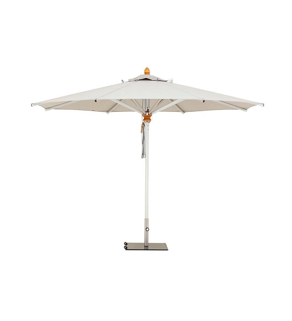 Allred Collaborative - Woodline Shade Solutions - 8' Bravura Round Center Post Umbrella - - 8' Bravura Round Center Post Umbrella - - BR27RAE/SD-5404