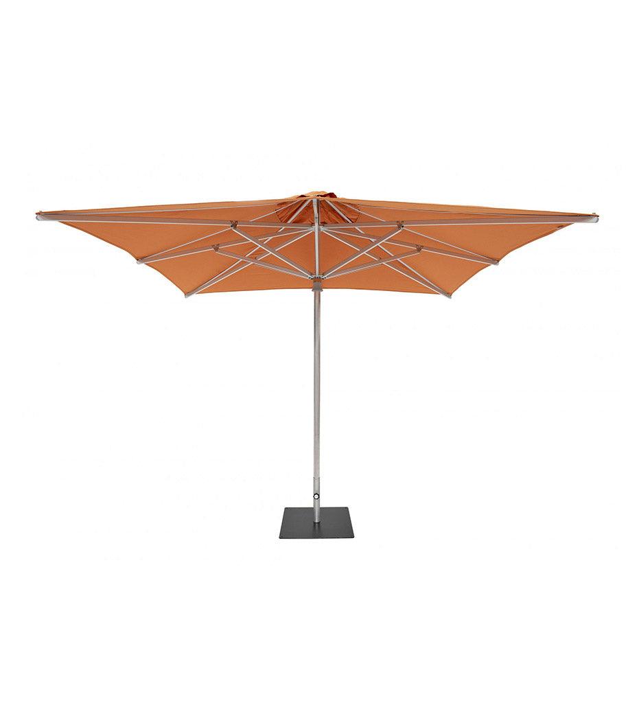 Allred Collaborative - Woodline Shade Solutions - 8' Easilift Square Center Post Umbrella - - 8' Easilift Square Center Post Umbrella - - EA25SAS/SD-5420