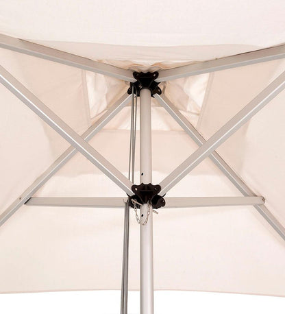 Allred Collaborative - Woodline Shade Solutions - 8' Mistral Square Center Post Umbrella - - 8' Mistral Square Center Post Umbrella - - MI25SA/SD-5404