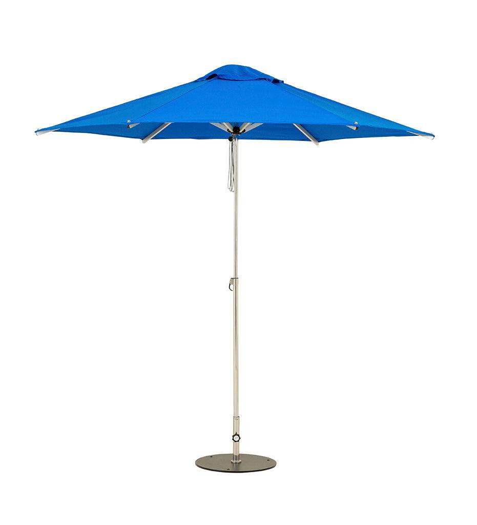 Allred Collaborative - Woodline Shade Solutions - 8' Swift Round Center Post Umbrella - Fixed Pole - - 8' Swift Round Center Post Umbrella - Fixed Pole - - SW25RSS/SD-5404