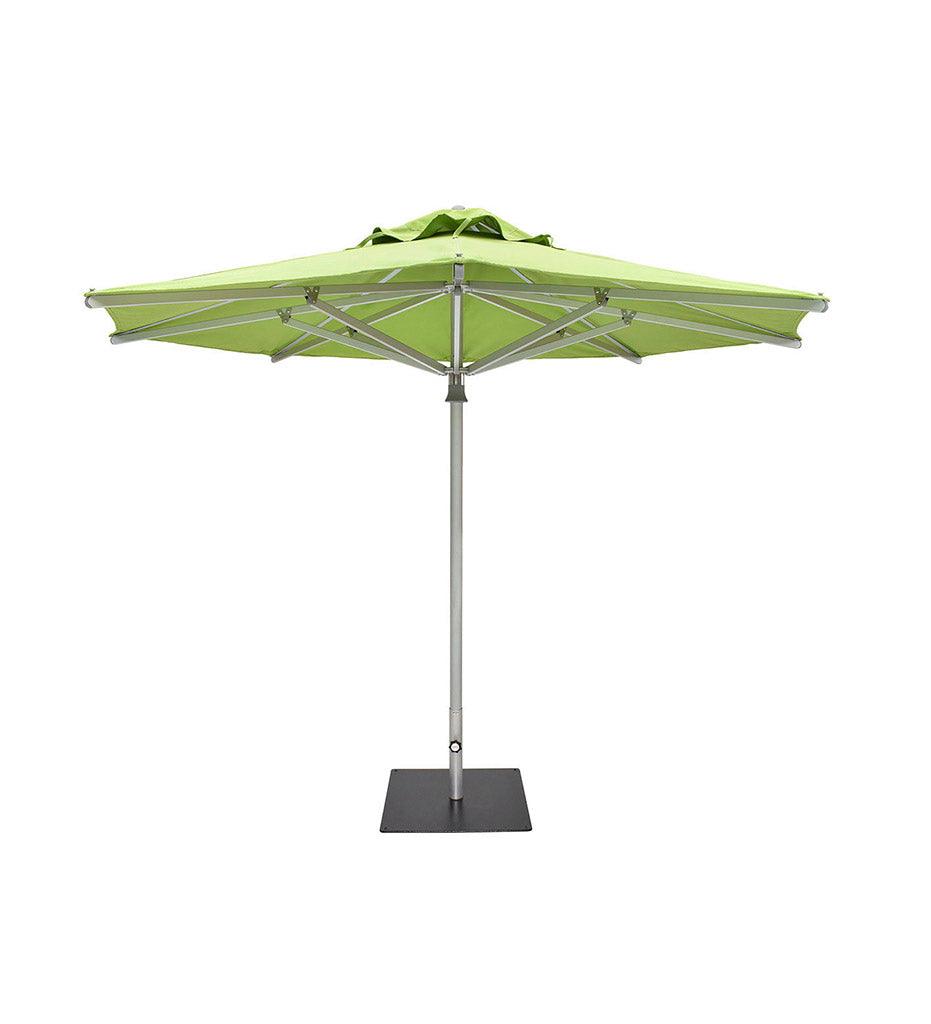 Allred Collaborative - Woodline Shade Solutions - 9' Easilift Round Center Post Umbrella - - 9' Easilift Round Center Post Umbrella - - EA27RAS/SD-5404