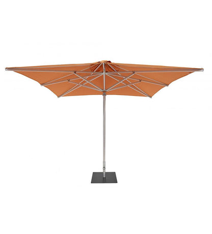 Allred Collaborative - Woodline Shade Solutions - 9' Easilift Square Center Post Umbrella - - 9' Easilift Square Center Post Umbrella - - EA285SAS/SD-5404