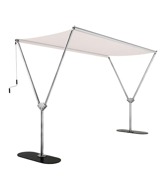 Allred Collaborative - Woodline Shade Solutions - 9' x 13' Sky Dual Post Shade Structure - - 9' x 13' Sky Dual Post Shade Structure - - SKY34RESS/SD-5453