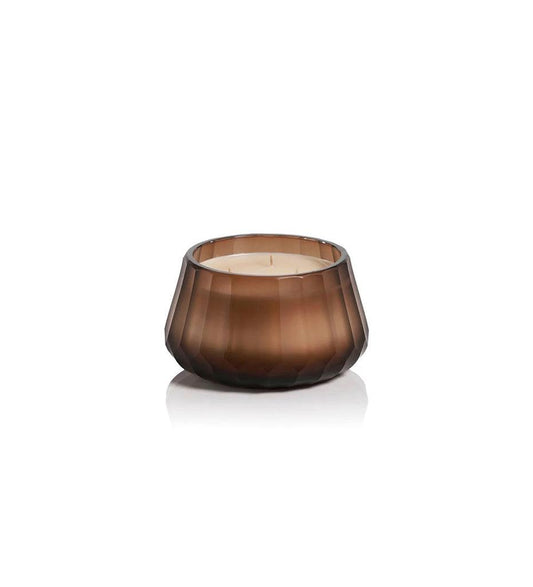 Allred Collaborative - Zodax - Aegean Scented Candle - Small - Brown - Cedar and Black Pepper - Aegean Scented Candle - Small - Brown - Cedar and Black Pepper - IG-2722