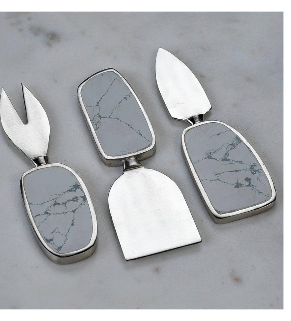 Allred Collaborative - Zodax - Amalfi Set of 3 Cheese Tools - Amalfi Set of 3 Cheese Tools - IN-6728