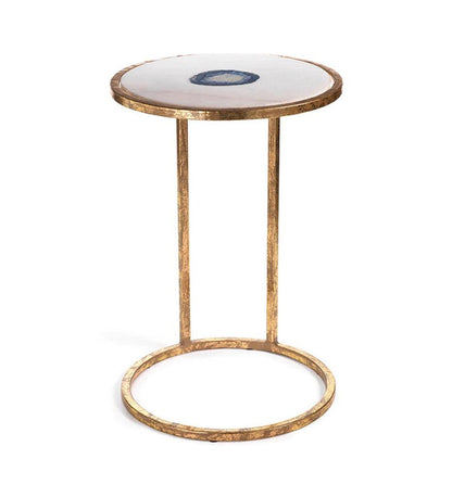 Allred Collaborative - Zodax - Aquarius Agate and Marble Inlay Table - Aquarius Agate and Marble Inlay Table - IN-5795