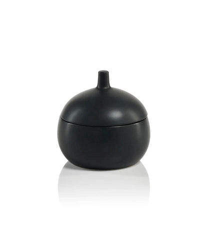 Allred Collaborative - Zodax - Bodega Ceramic Candle - Large - Black - Bodega Ceramic Candle - Large - Black - IG-2724