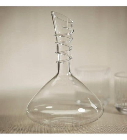 Allred Collaborative - Zodax - Bordeaux Handmade Glass Wine Decanter - Bordeaux Handmade Glass Wine Decanter - CH-6618