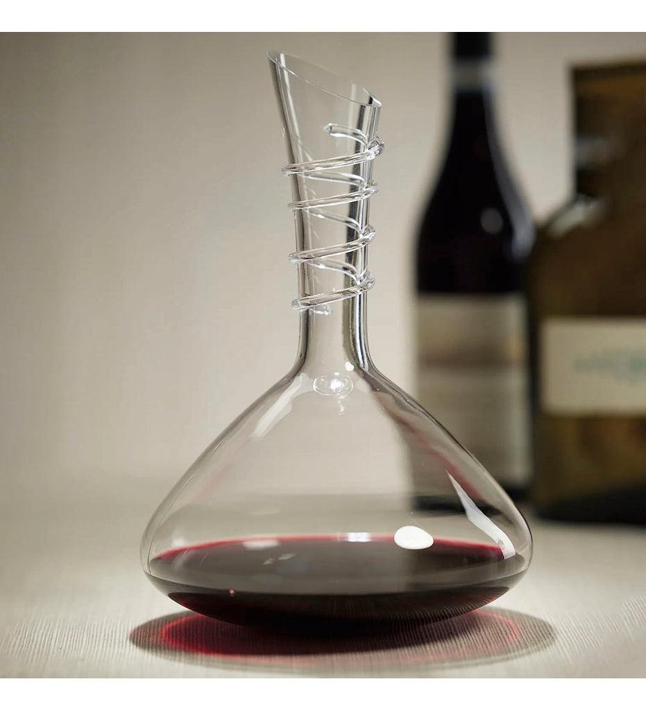 Allred Collaborative - Zodax - Bordeaux Handmade Glass Wine Decanter - Bordeaux Handmade Glass Wine Decanter - CH-6618