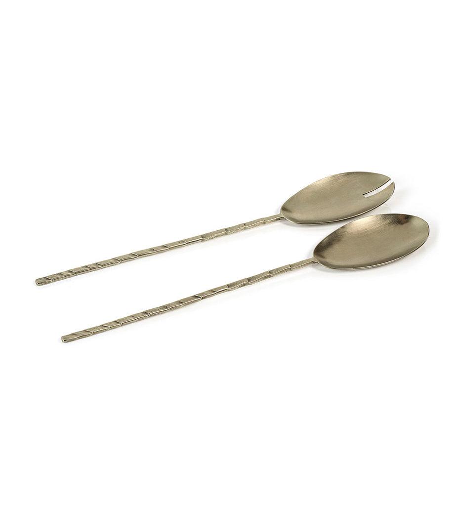 Allred Collaborative - Zodax - Britannia Twisted Hammered Pewter Server Set - Britannia Twisted Hammered Pewter Server Set - IN-7227