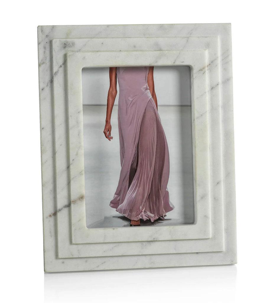 Allred Collaborative - Zodax - Clermont Marble Photo Frame - Clermont Marble Photo Frame - IN-7595