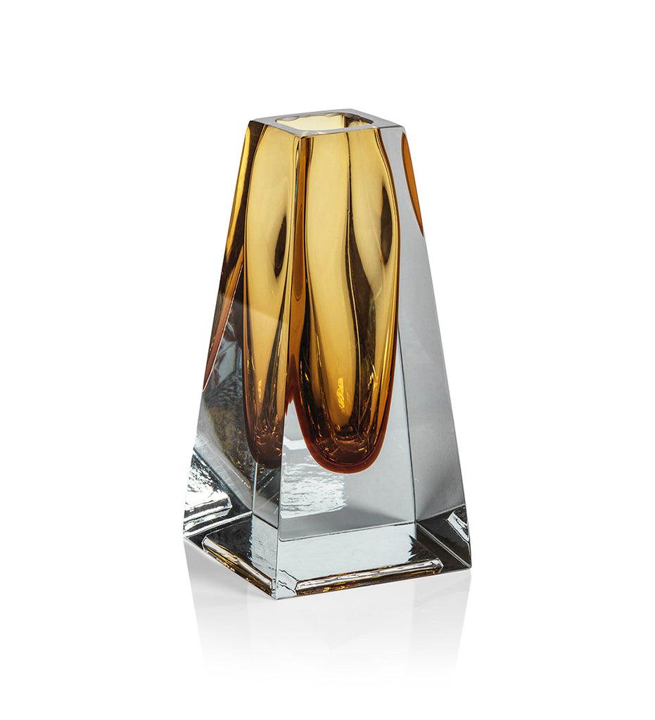 Allred Collaborative - Zodax - Corinthia Polished Glass Vase - Corinthia Polished Glass Vase - CH-6807