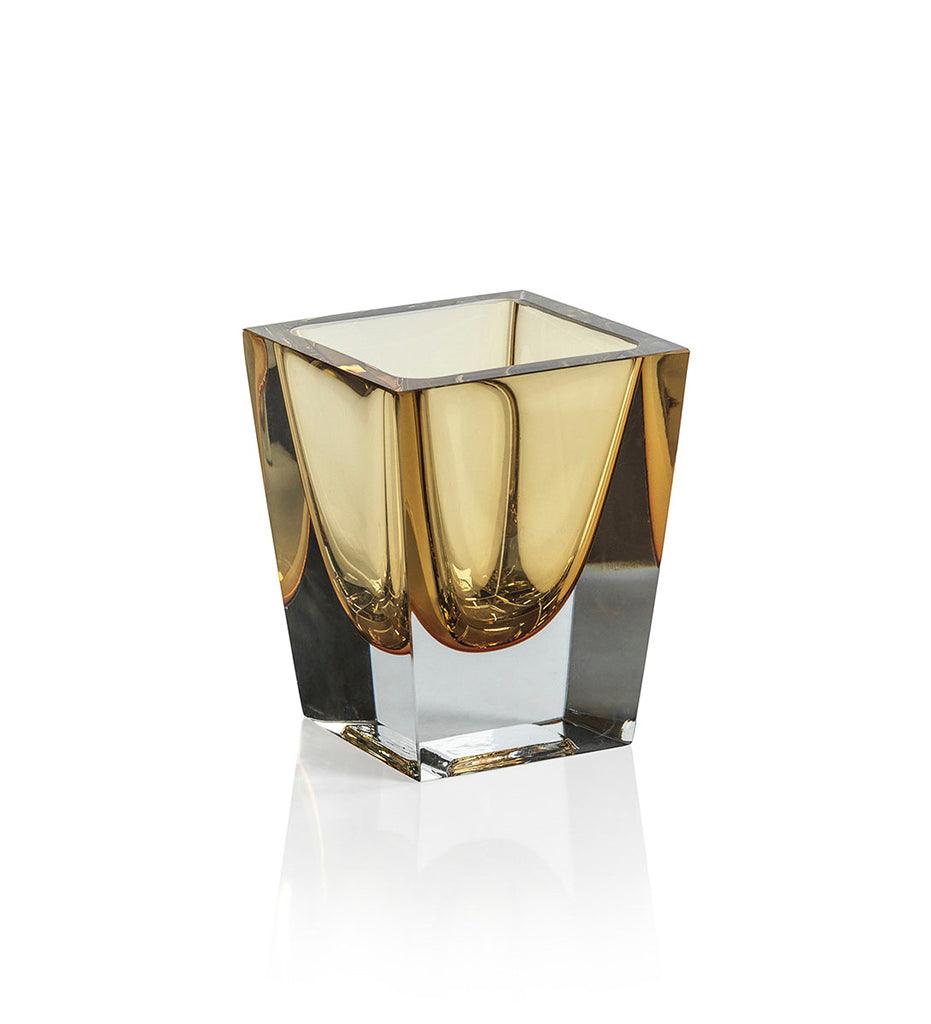 Allred Collaborative - Zodax - Corinthia Polished Glass Vase - Corinthia Polished Glass Vase - CH-6808