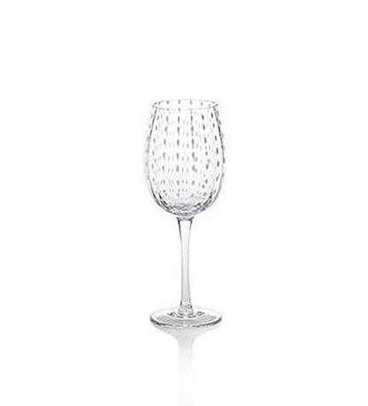 Allred Collaborative - Zodax - Dotted Wine Glass - Dotted Wine Glass - CH-3937