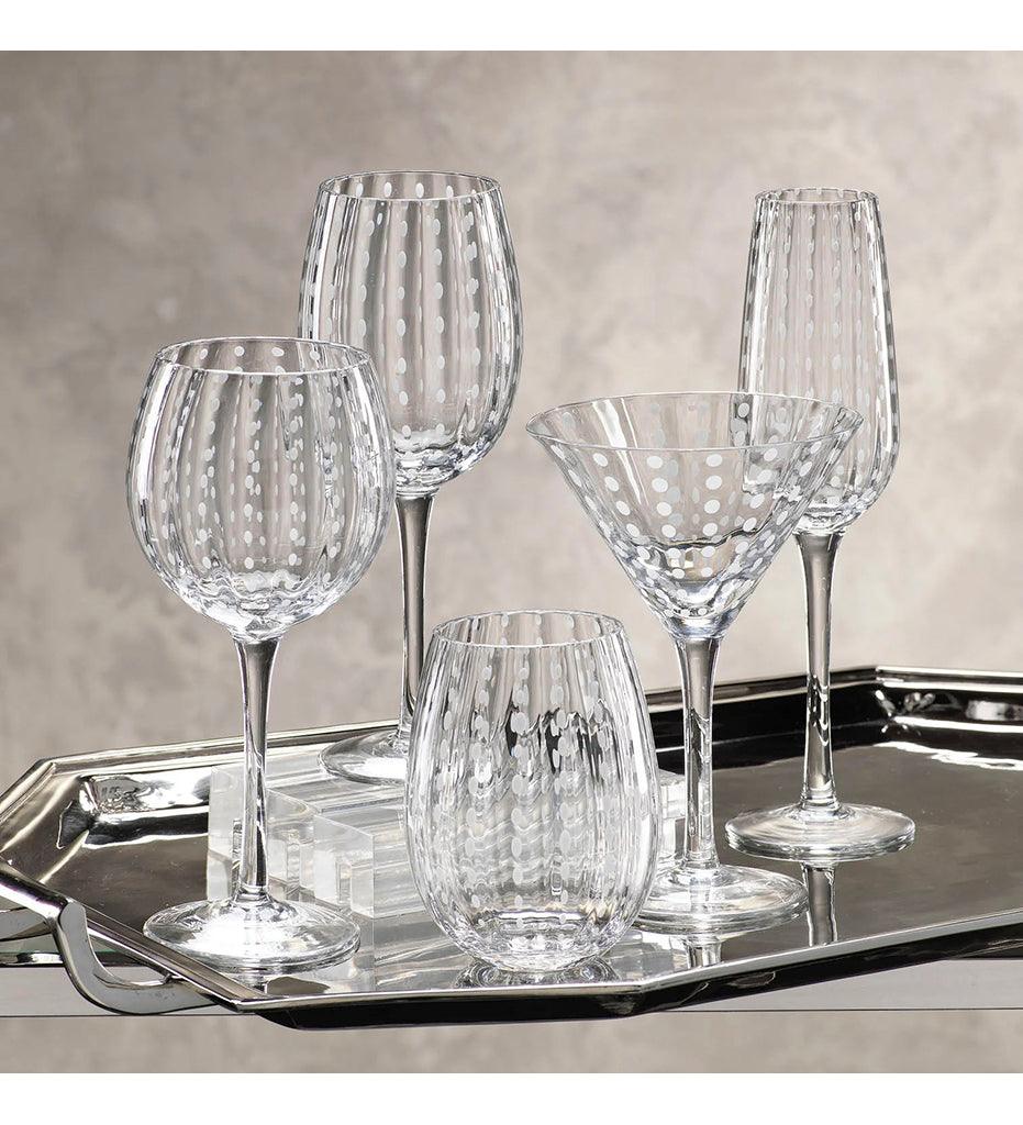 Allred Collaborative - Zodax - Dotted Wine Glass - Dotted Wine Glass - CH-3937