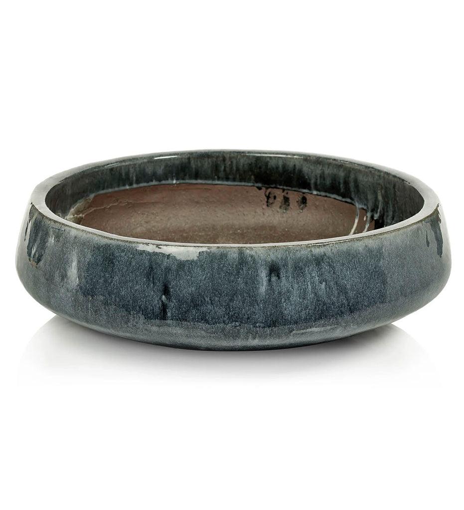 Allred Collaborative - Zodax - Glazed Stoneware Planter Bowl - Glazed Stoneware Planter Bowl - VT-1396