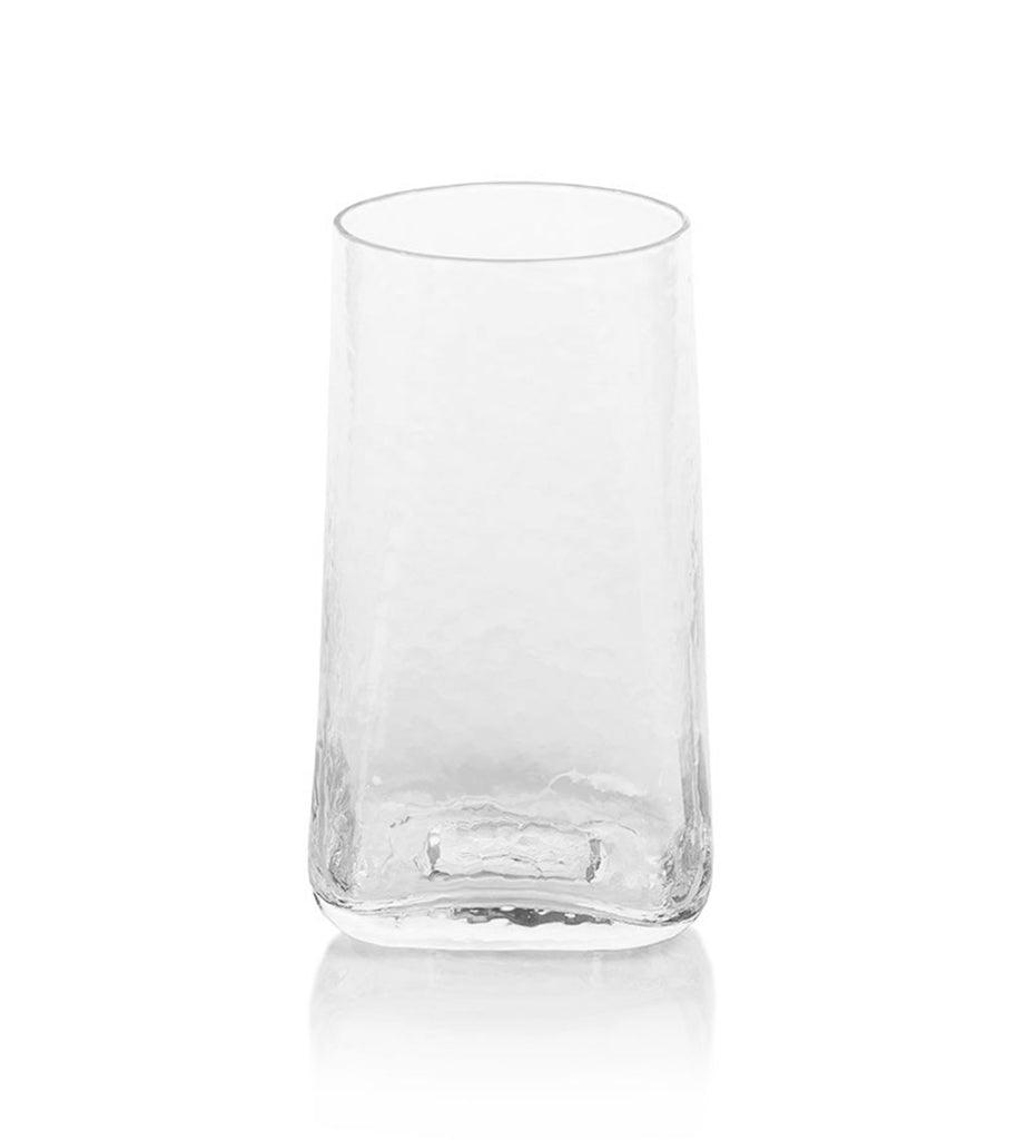 Allred Collaborative - Zodax - Kallos Hammered Highball Glass - Kallos Hammered Highball Glass - CH-5149