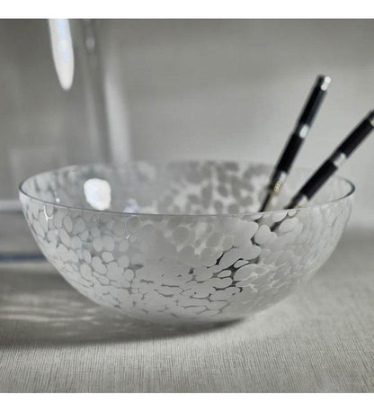 Allred Collaborative - Zodax - Liguria Confetti Glass Bowl - Liguria Confetti Glass Bowl - POL-1195