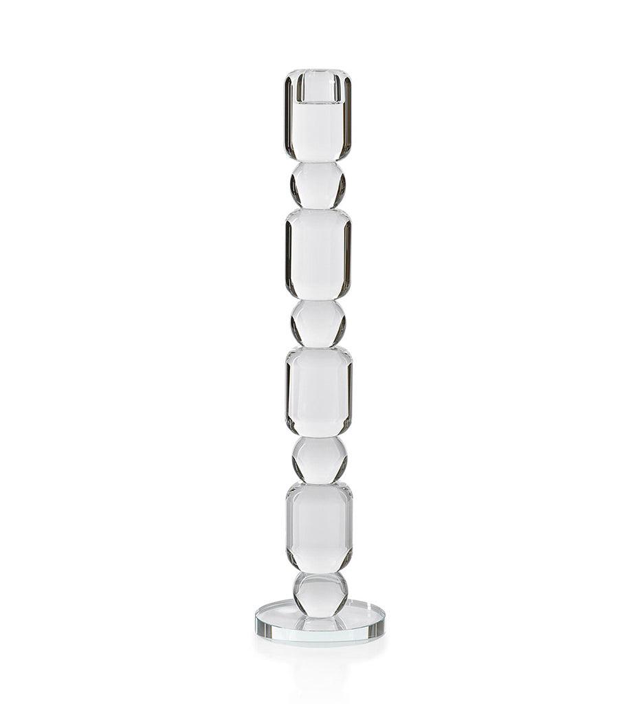 Allred Collaborative - Zodax - Louisa Crystal Glass Taper Holder - Louisa Crystal Glass Taper Holder - CH-6780