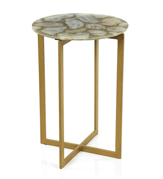 Allred Collaborative - Zodax - Lucas Agate Accent Table - Lucas Agate Accent Table - IN-7573