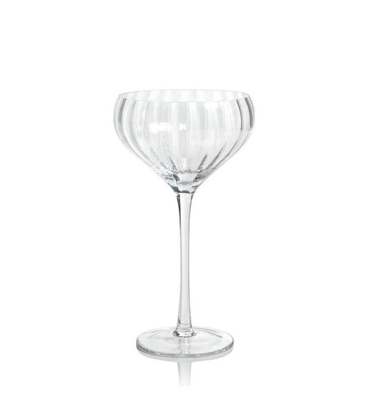 Allred Collaborative - Zodax - Madeleine Optic Cocktail Glass - Madeleine Optic Cocktail Glass - CH-6672