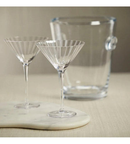 Allred Collaborative - Zodax - Madeleine Optic Martini Glass - Madeleine Optic Martini Glass - CH-6675