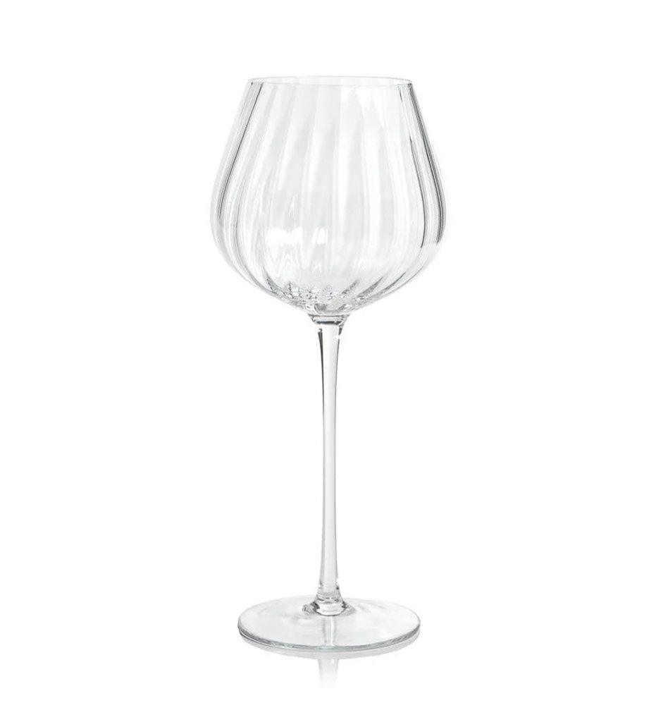 Allred Collaborative - Zodax - Madeleine Optic Red Wine Glass - Madeleine Optic Red Wine Glass - CH-6671