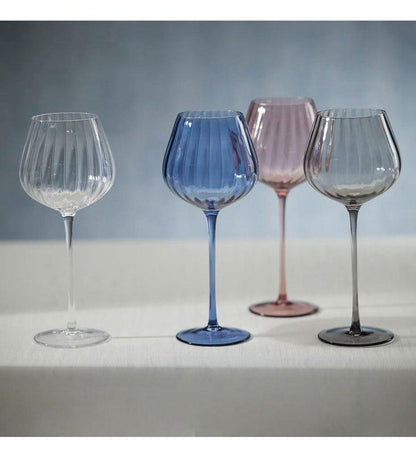 Allred Collaborative - Zodax - Madeleine Optic Red Wine Glass - Madeleine Optic Red Wine Glass - CH-6671