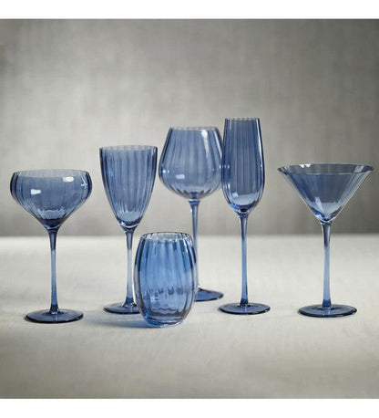 Allred Collaborative - Zodax - Madeleine Optic Red Wine Glass - Madeleine Optic Red Wine Glass - CH-6671