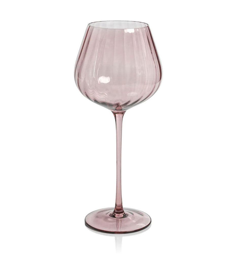 Allred Collaborative - Zodax - Madeleine Optic Red Wine Glass - Madeleine Optic Red Wine Glass - CH-6677