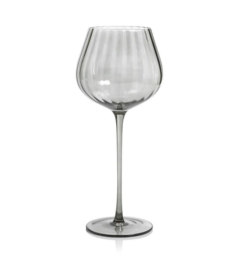 Allred Collaborative - Zodax - Madeleine Optic Red Wine Glass - Madeleine Optic Red Wine Glass - CH-6683