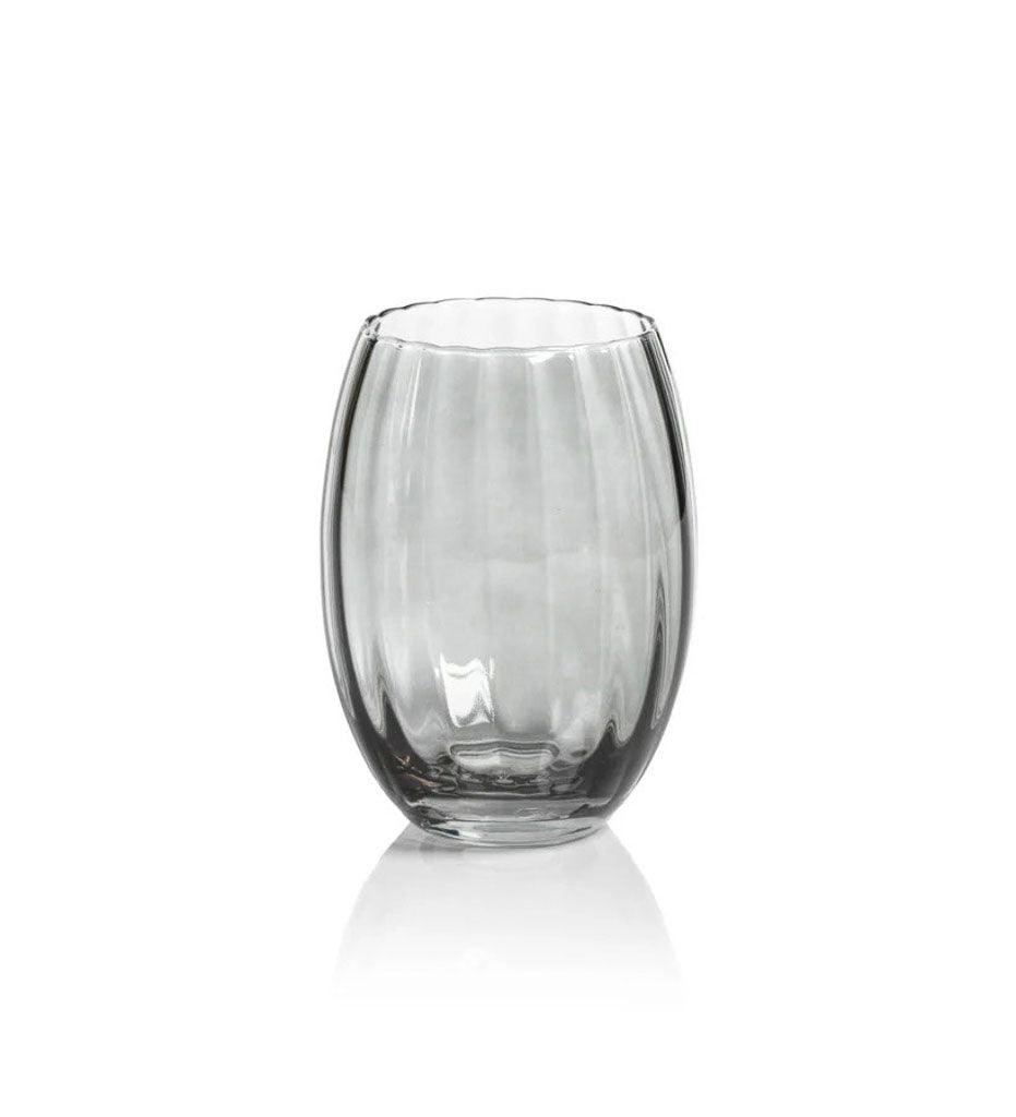 Allred Collaborative - Zodax - Madeleine Optic Stemless All-Purpose Glass - Madeleine Optic Stemless All-Purpose Glass - CH-6686