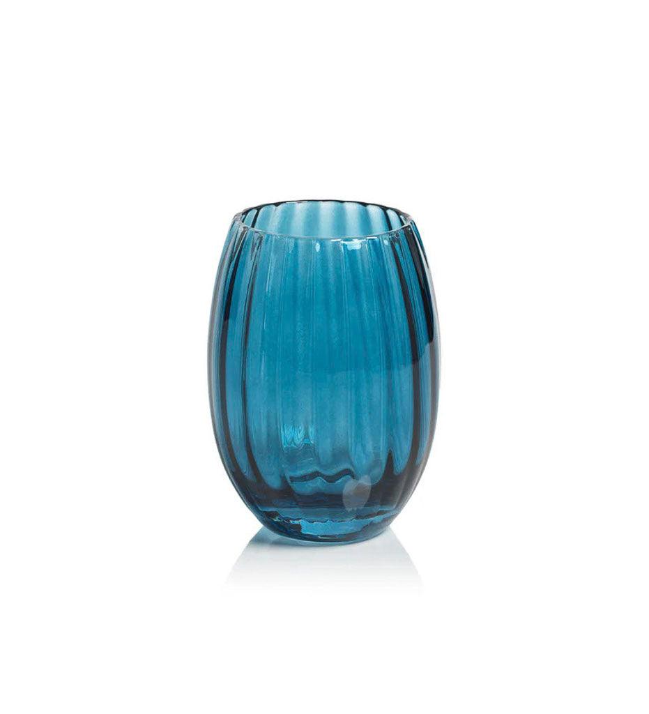 Allred Collaborative - Zodax - Madeleine Optic Stemless All-Purpose Glass - Madeleine Optic Stemless All-Purpose Glass - CH-6692