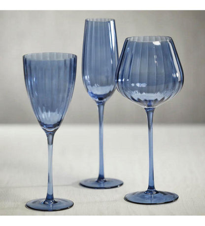 Allred Collaborative - Zodax - Madeleine Optic White Wine Glass - Madeleine Optic White Wine Glass - CH-6670