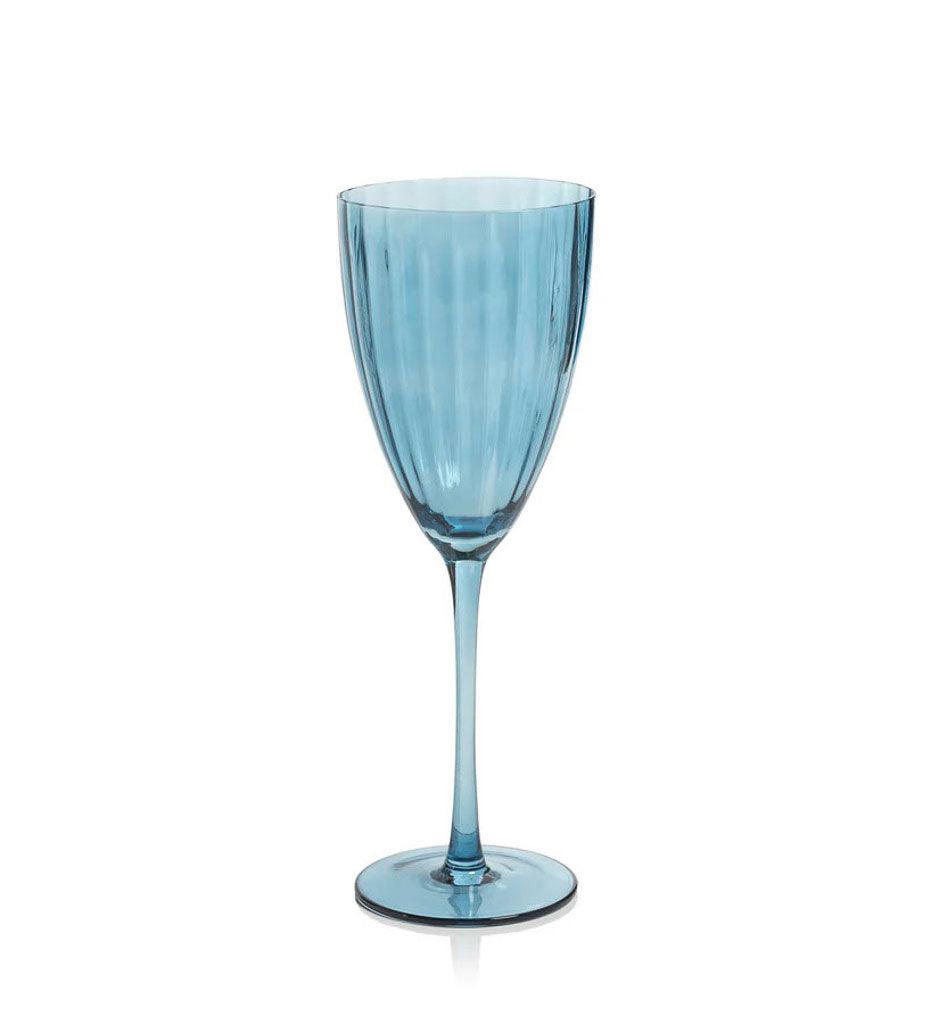 Allred Collaborative - Zodax - Madeleine Optic White Wine Glass - Madeleine Optic White Wine Glass - CH-6688