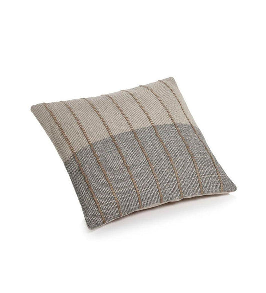 Allred Collaborative - Zodax - Malaga Cotton Stripe Throw Pillow - Malaga Cotton Stripe Throw Pillow - IN-7403