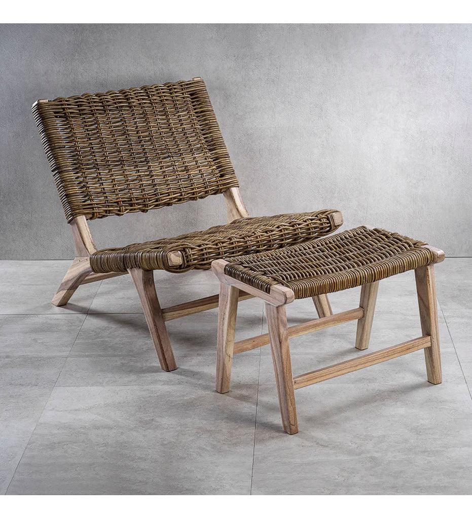 Allred Collaborative - Zodax - Mannabay Rattan Stool - Mannabay Rattan Stool - ID-387