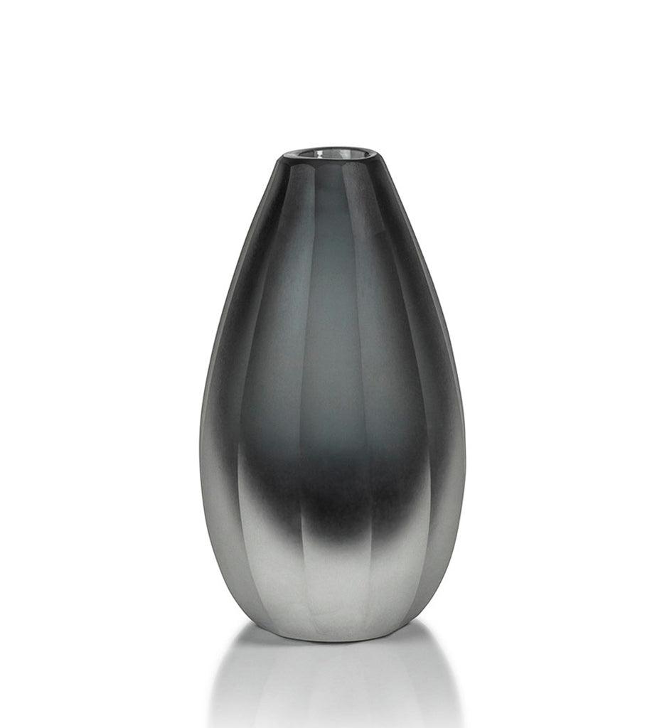 Allred Collaborative - Zodax - Milano Cut & Frosted Vase - Milano Cut & Frosted Vase - CH-6701