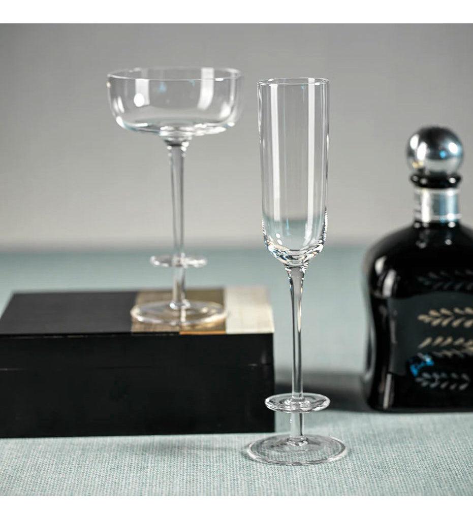 Allred Collaborative - Zodax - Modena Champagne Coup / Martini Glass - Modena Champagne Coup / Martini Glass - CH-6025