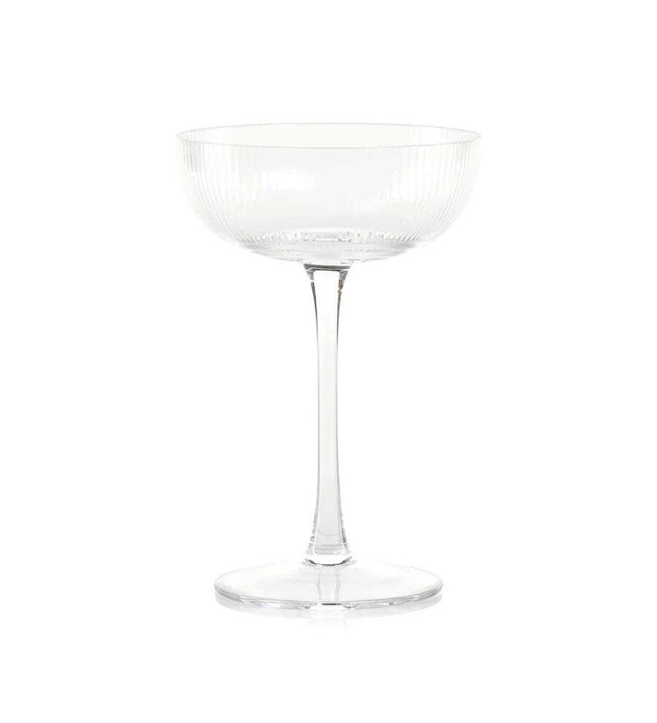 Allred Collaborative - Zodax - Optic Design Martini Glass - Optic Design Martini Glass - CH-6320