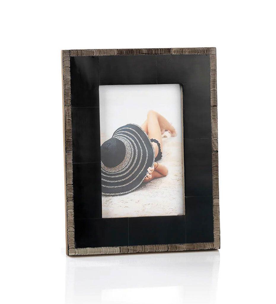 Allred Collaborative - Zodax - Palm Desert Chiseled Horn Photo Frame - Palm Desert Chiseled Horn Photo Frame - IN-6303