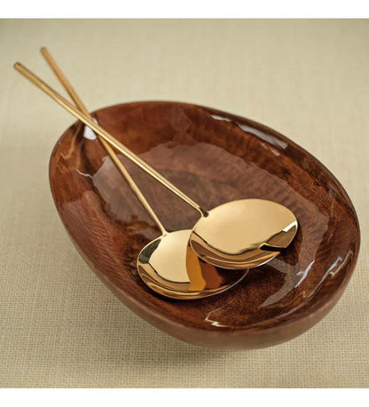 Allred Collaborative - Zodax - Polished Gold Server Set - Polished Gold Server Set - IN-7225